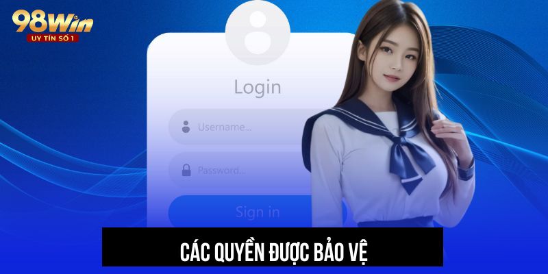 Một số quyền của người chơi trong chính sách bảo mật 98Win